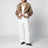 Short hazelnut fur jacket
