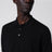 Polo regular in cotone nera