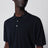 Regular cotton polo Navy Blue