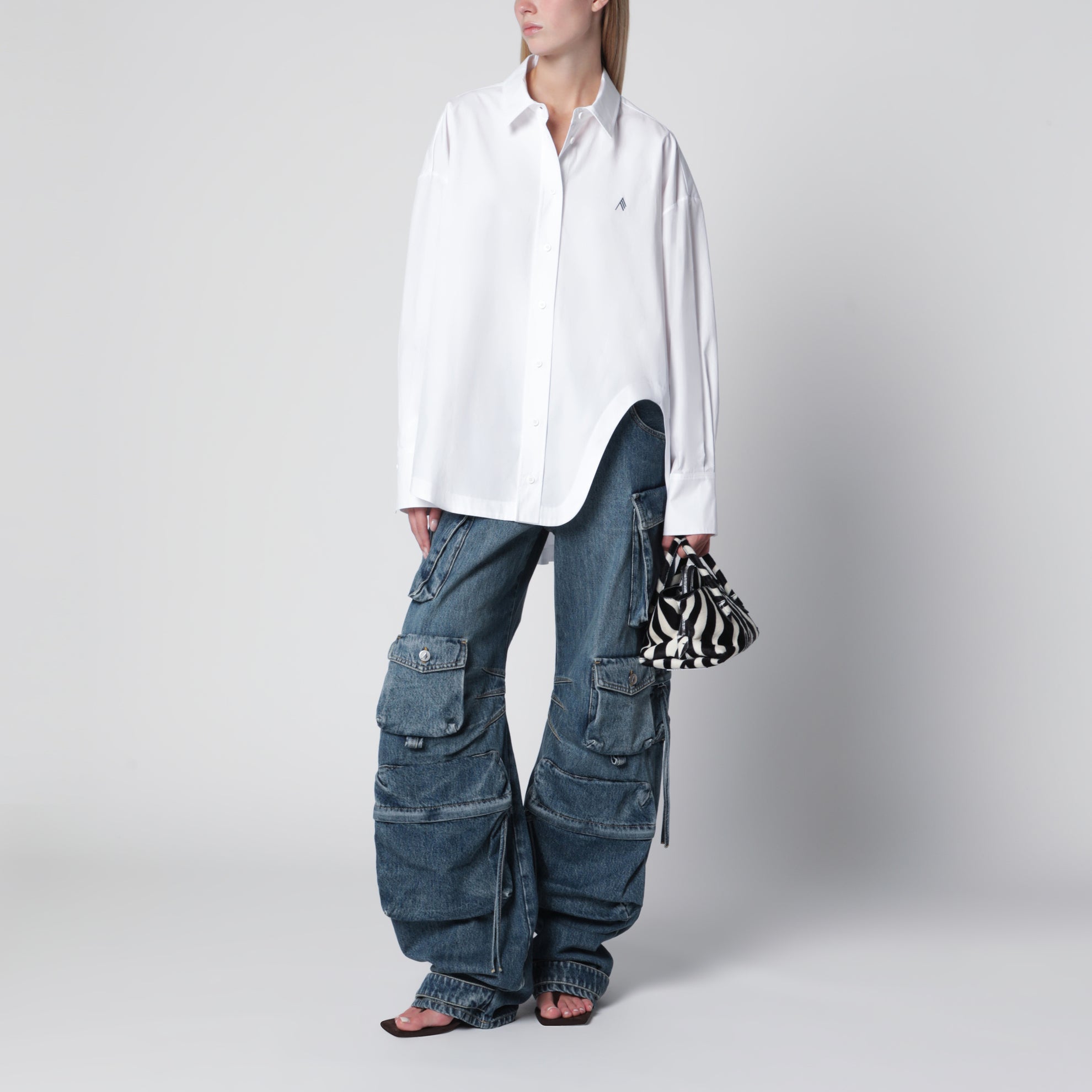 Camicia Diana in cotone bianca