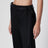 Pantalone tuxedo nero in lana vergine