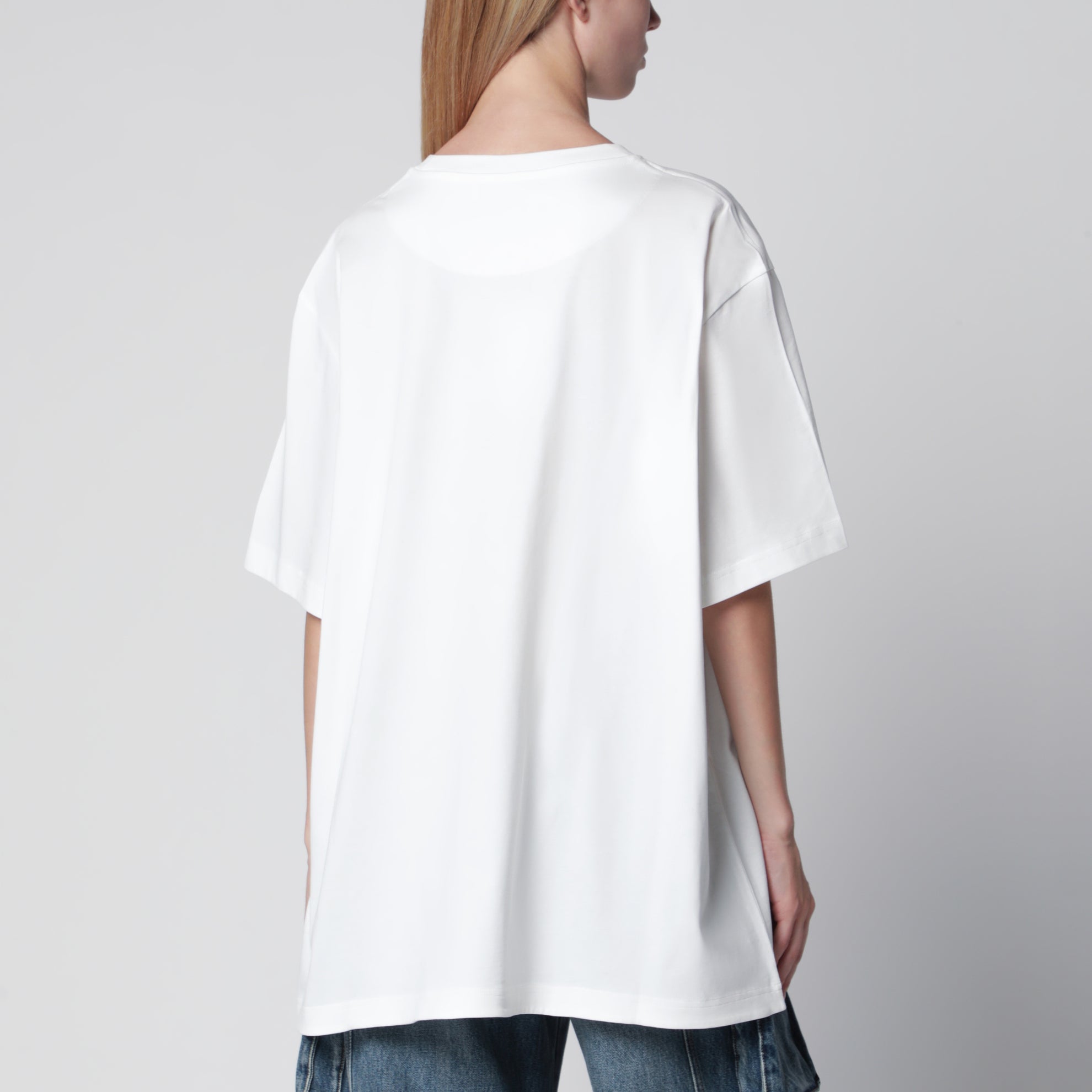 T-shirt oversize en jersey de coton