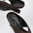 Sandalo infradito Cheope in suede marrone scuro