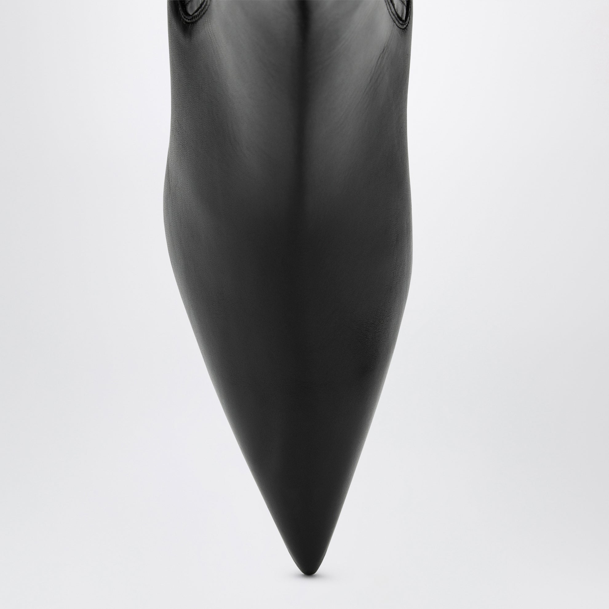 Bottines Cheope à talon compensé en cuir noir