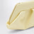 Emera clutch in pastel yellow