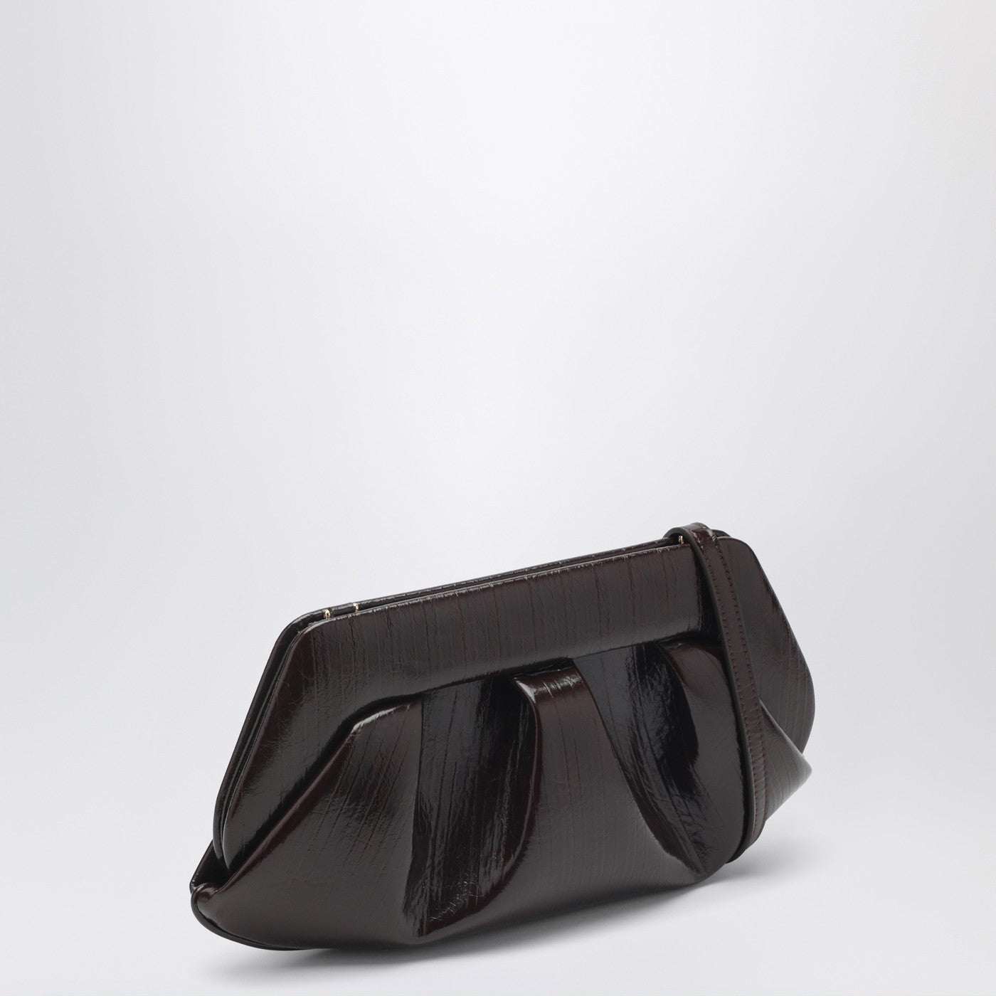 Pochette Emera marron chocolat