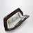 Pochette Emera marron chocolat