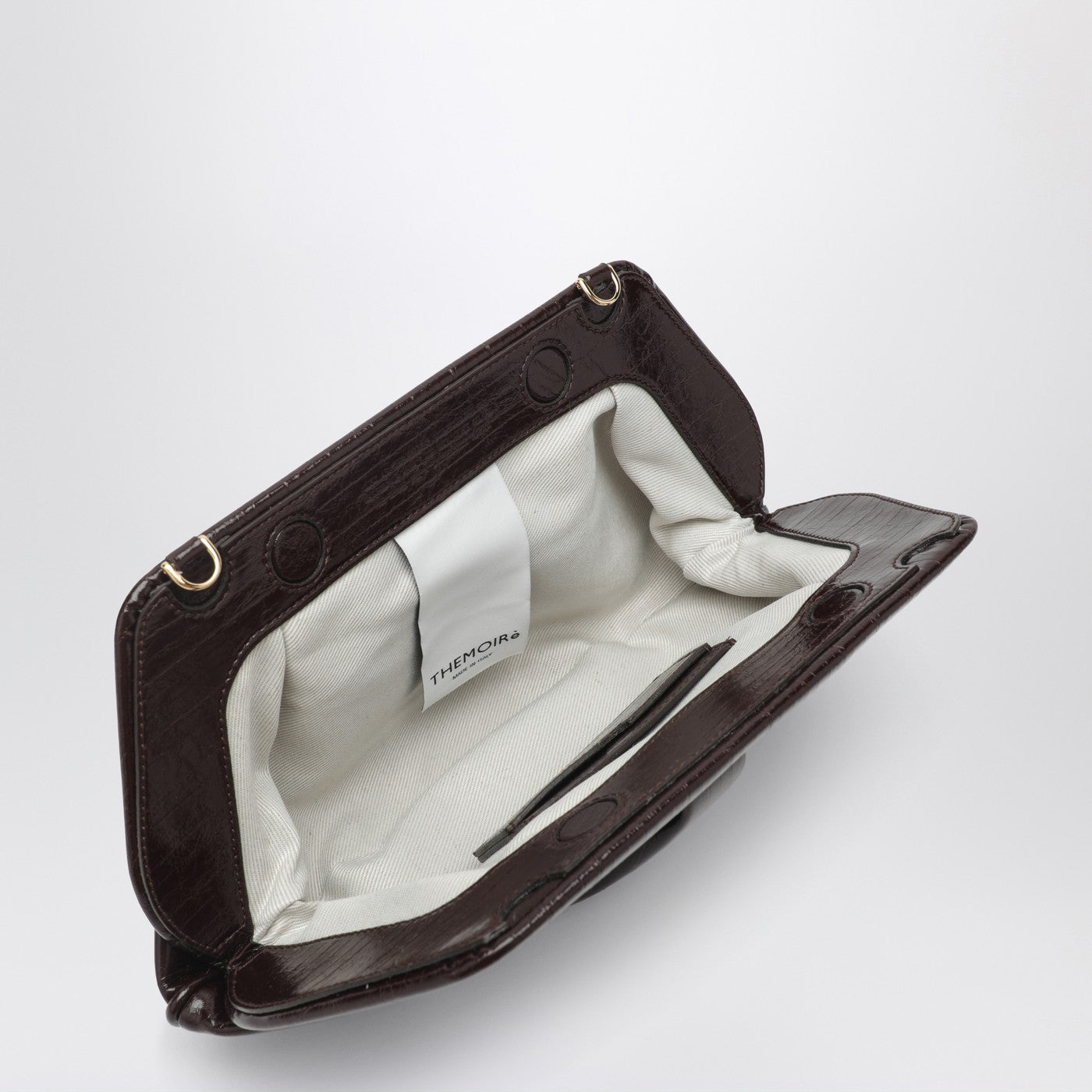 Pochette Emera marron chocolat