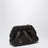 Clutch Bios in pelle vegana arricciata marrone