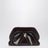 Tia clutch in chocolate brown