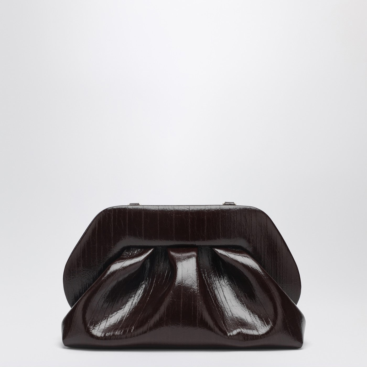 Clutch Tia in Schokoladenbraun