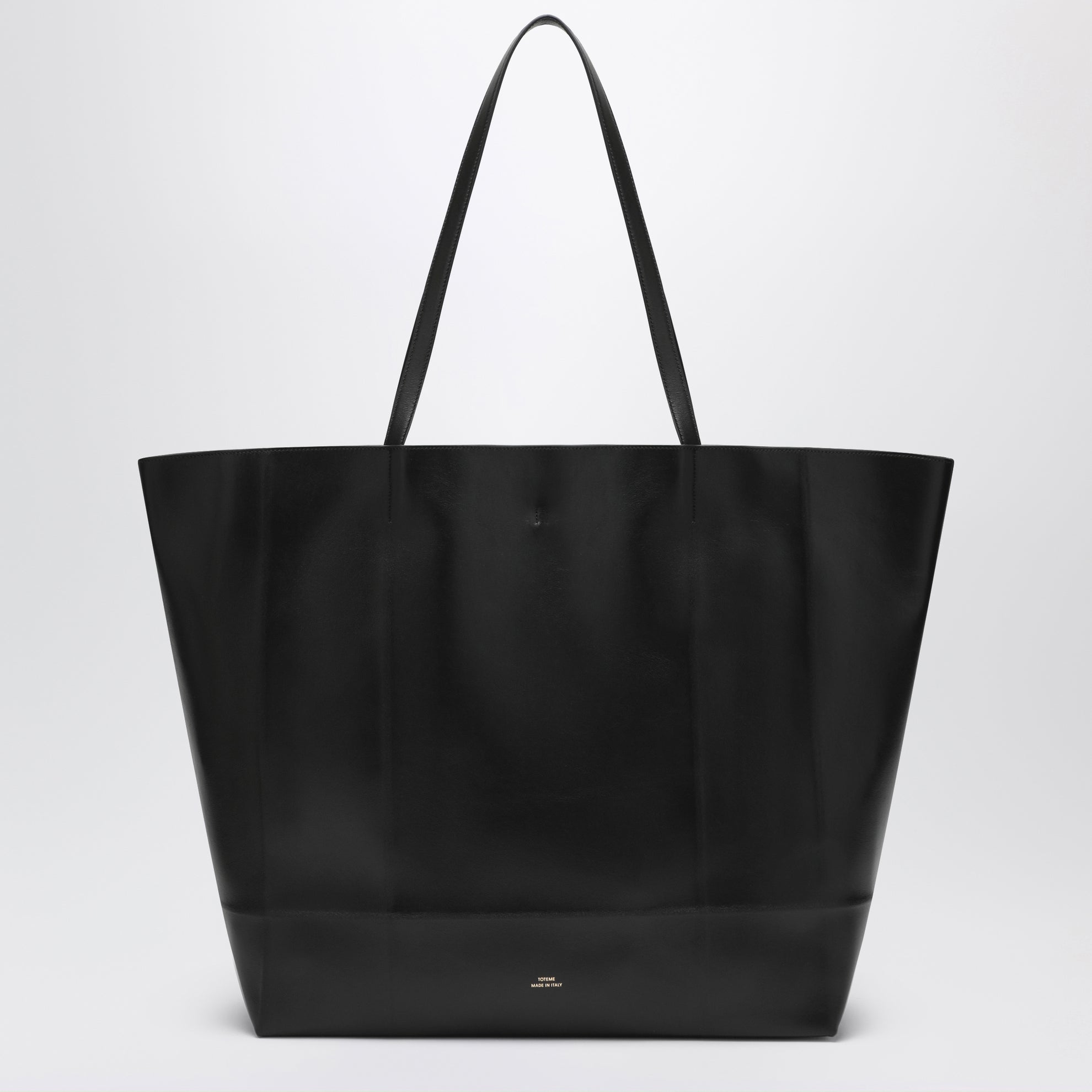 Roam Tote Bag aus schwarzem Leder