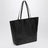 Roam Tote Bag aus schwarzem Leder