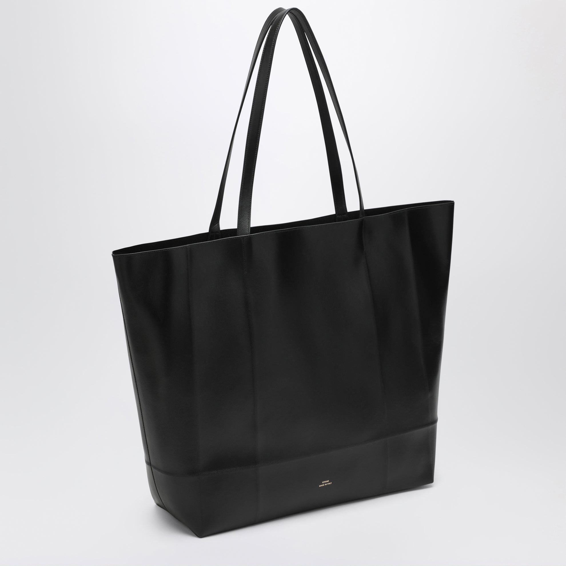 Roam Tote Bag aus schwarzem Leder