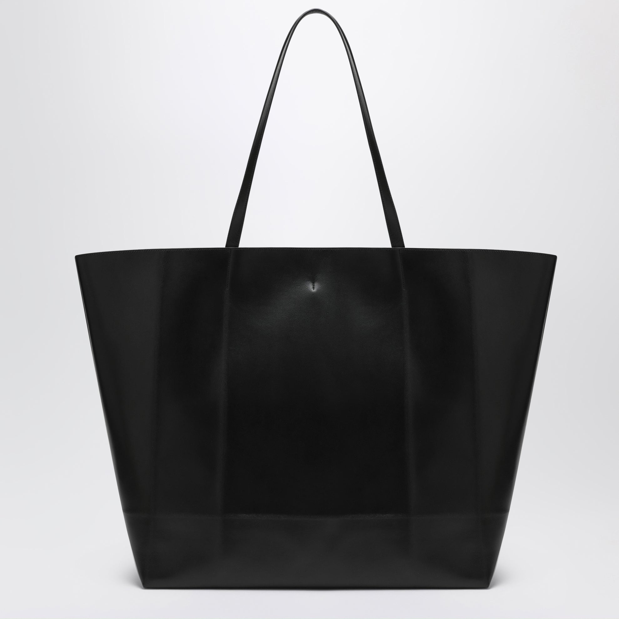 Roam Tote Bag aus schwarzem Leder