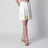 Mini panelled white skirt