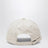 Casquette de baseball ivoire en coton