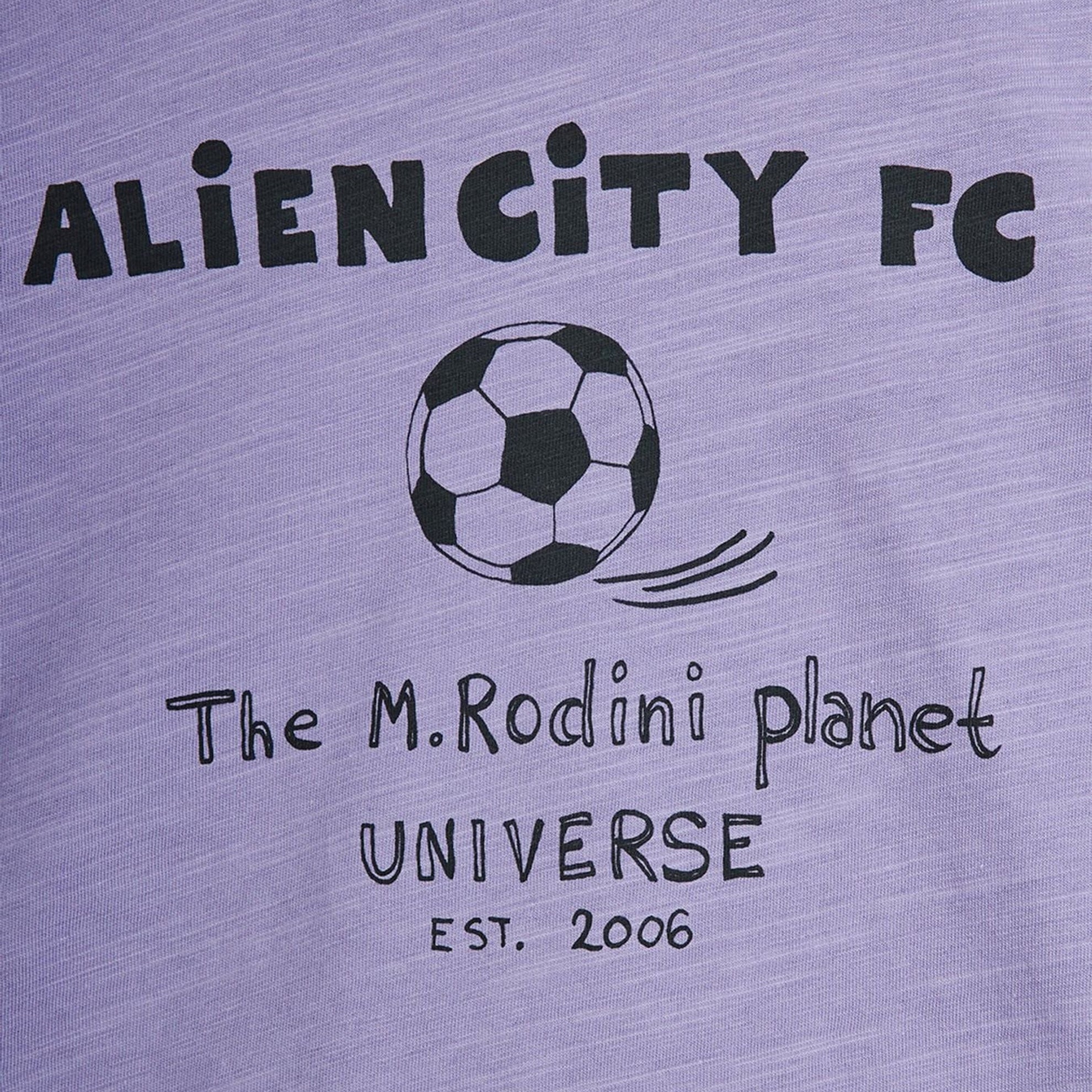 Purple Alien City FC T-shirt