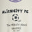 White sleeveless Alien City FC tank top