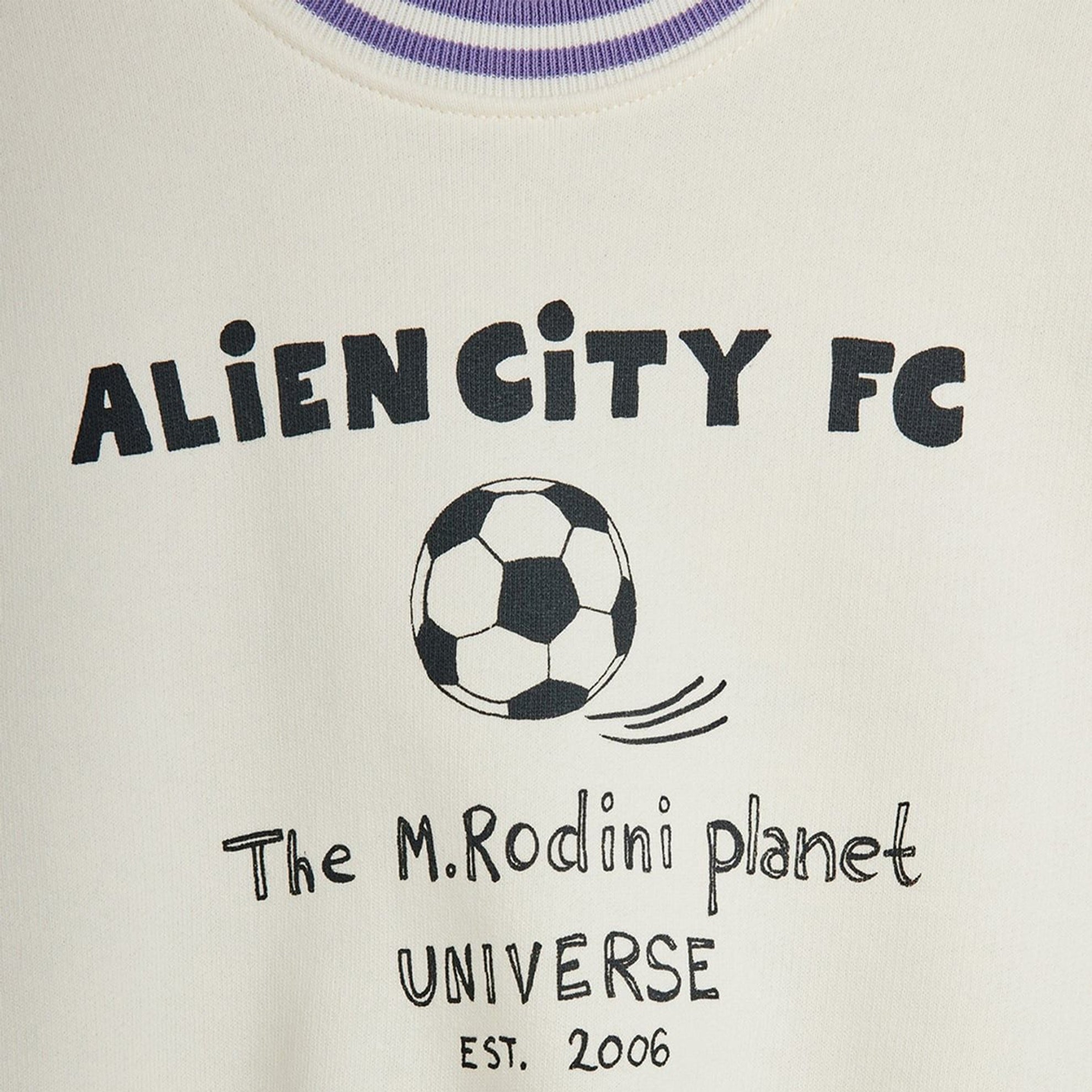 White sleeveless Alien City FC tank top