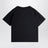 T-shirt noir avec imprimé Planet