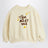 Sweatshirt blanc Milky Way