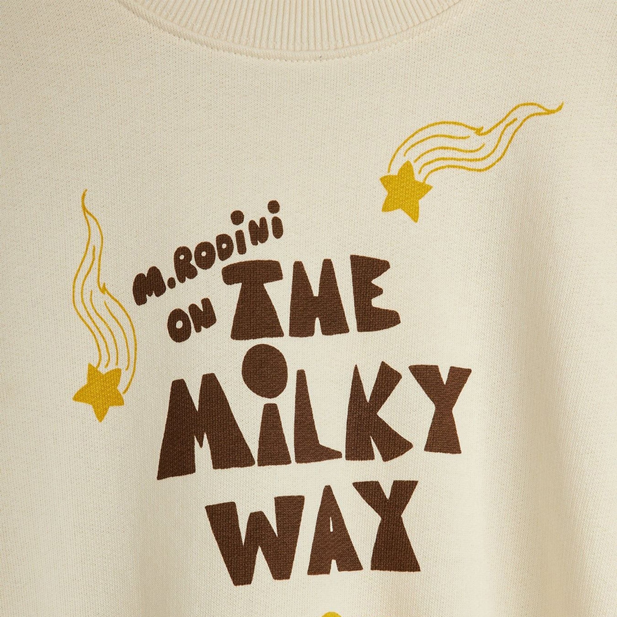 White Milky Way sweatshirt