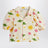Muslin blouse with space print