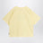 Gelbes T-Shirt mit To the Moon and Back Stickerei