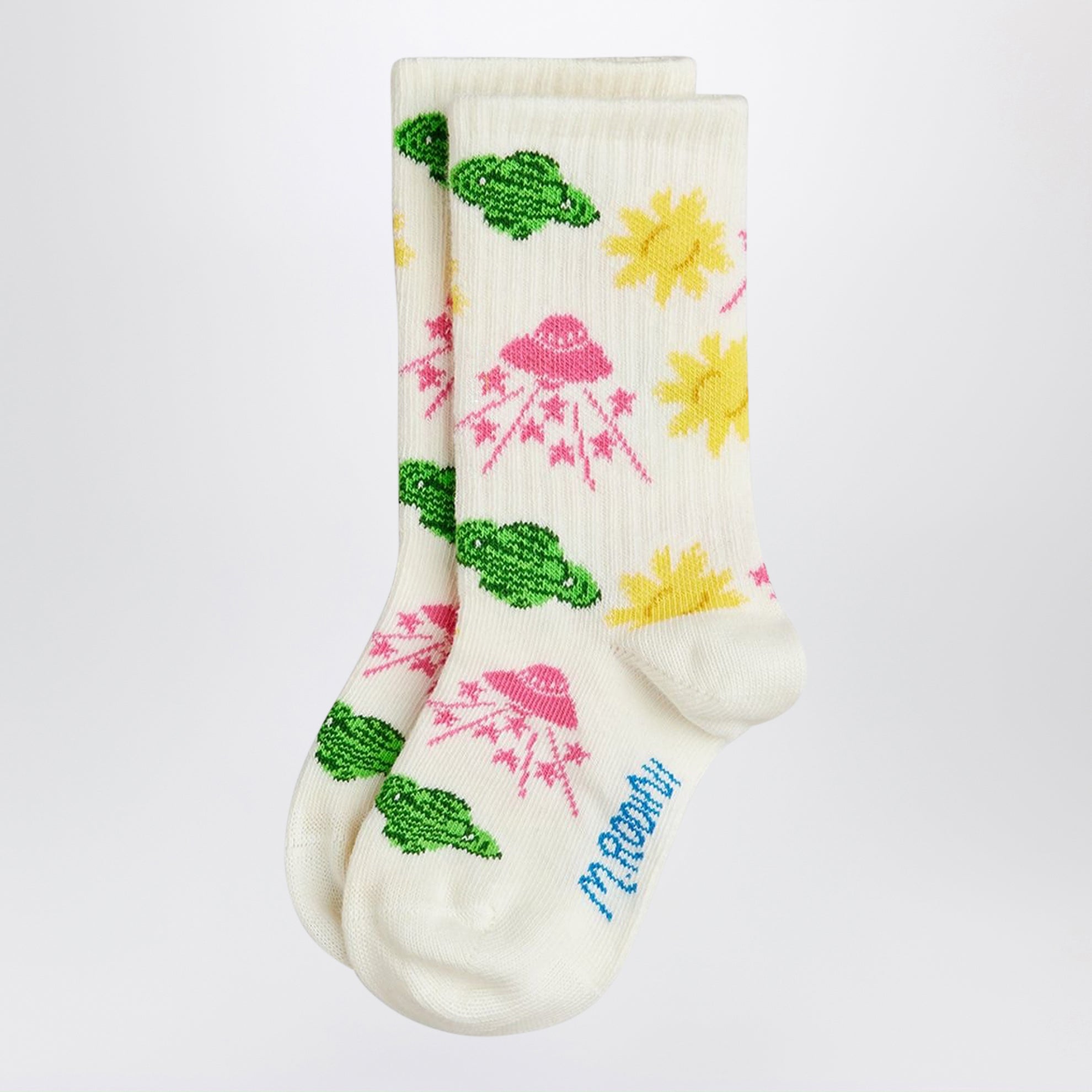 Chaussettes avec imprimé spatial