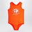 Maillot de bain une pièce rouge avec motif Society