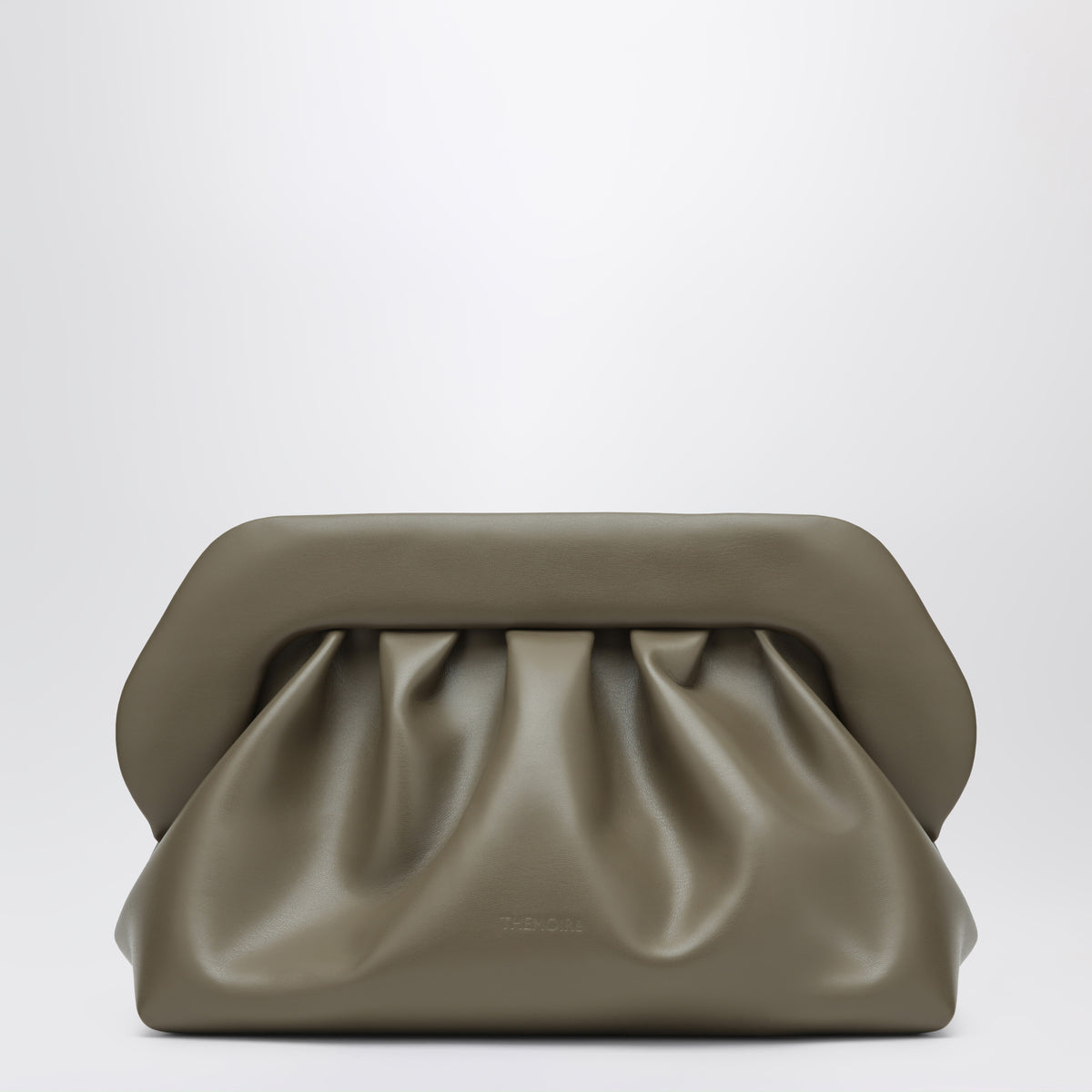 Brown Bios pouch in faux leather