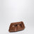 Brown Bios Baguette bag in faux leather