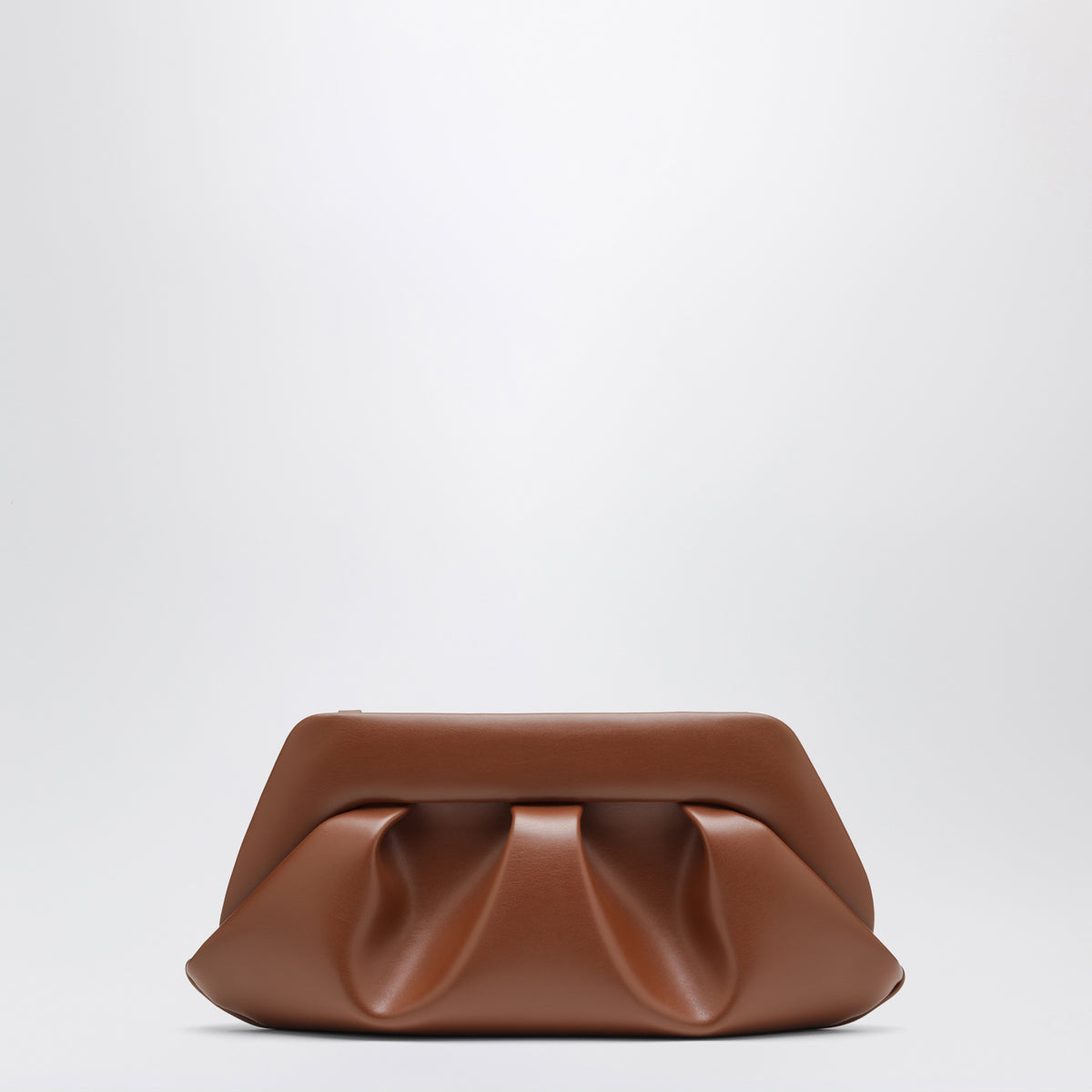 Brown Bios Baguette bag in faux leather