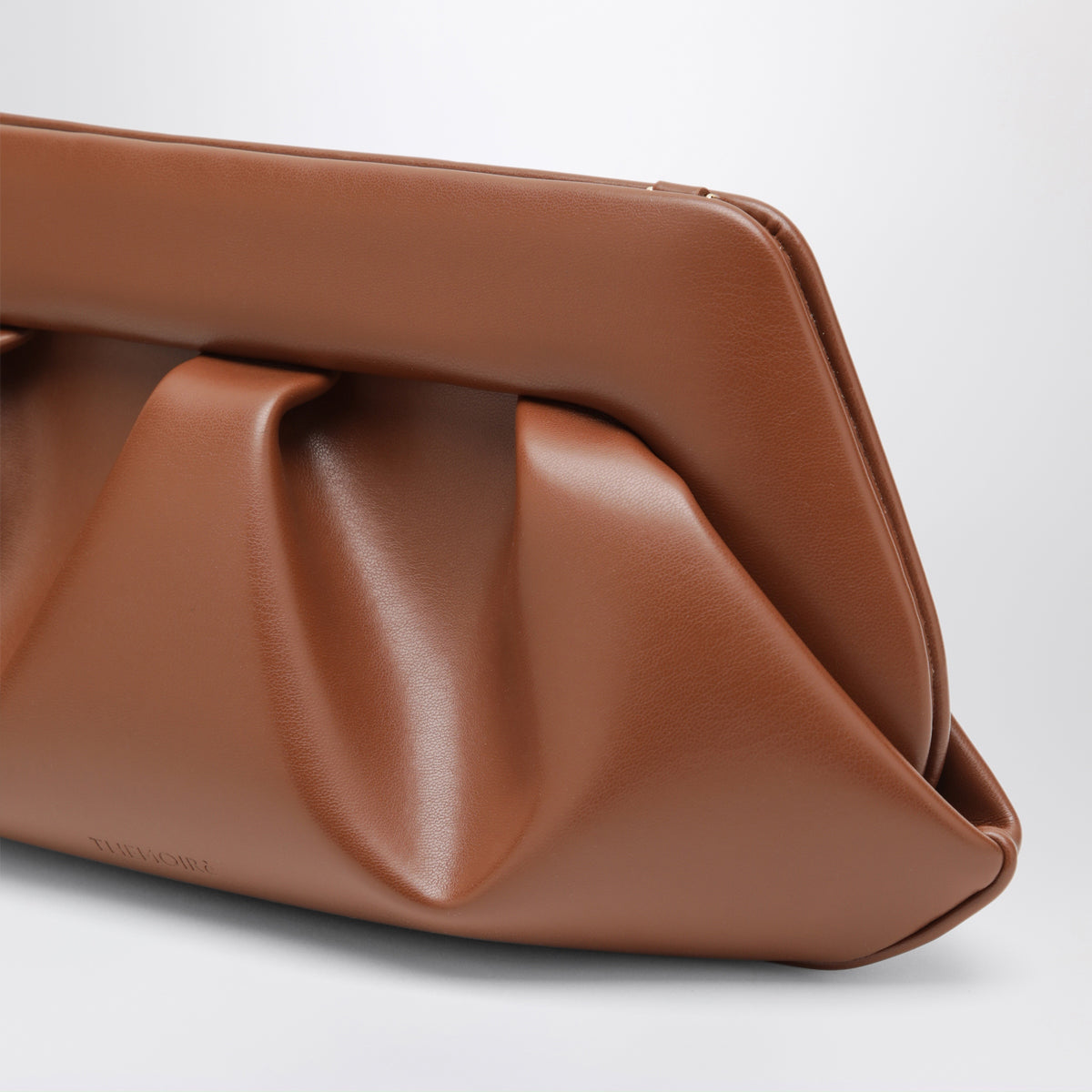 Brown Bios Baguette bag in faux leather