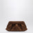 Braune Bios Baguette Tasche in Krokodiloptik