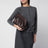 Bios Clutch-Tasche aus pflaumenfarbenem Leder