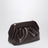 Bios Clutch-Tasche aus pflaumenfarbenem Leder