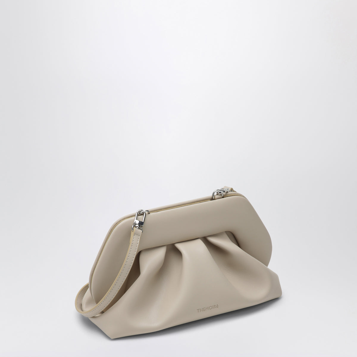 Pochette Bios beige taupe in ecopelle