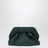 Pochette Bios verde pino in ecopelle effetto coccodrillo