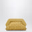 Pochette Bios gialla in ecopelle effetto suede intrecciata