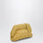 Pochette Bios gialla in ecopelle effetto suede intrecciata