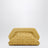 Pochette Bios gialla in ecopelle effetto suede intrecciata
