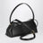 Borsa a tracolla T-Lock nera in pelle