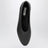 Slip-on nappa ballet flats in black leather