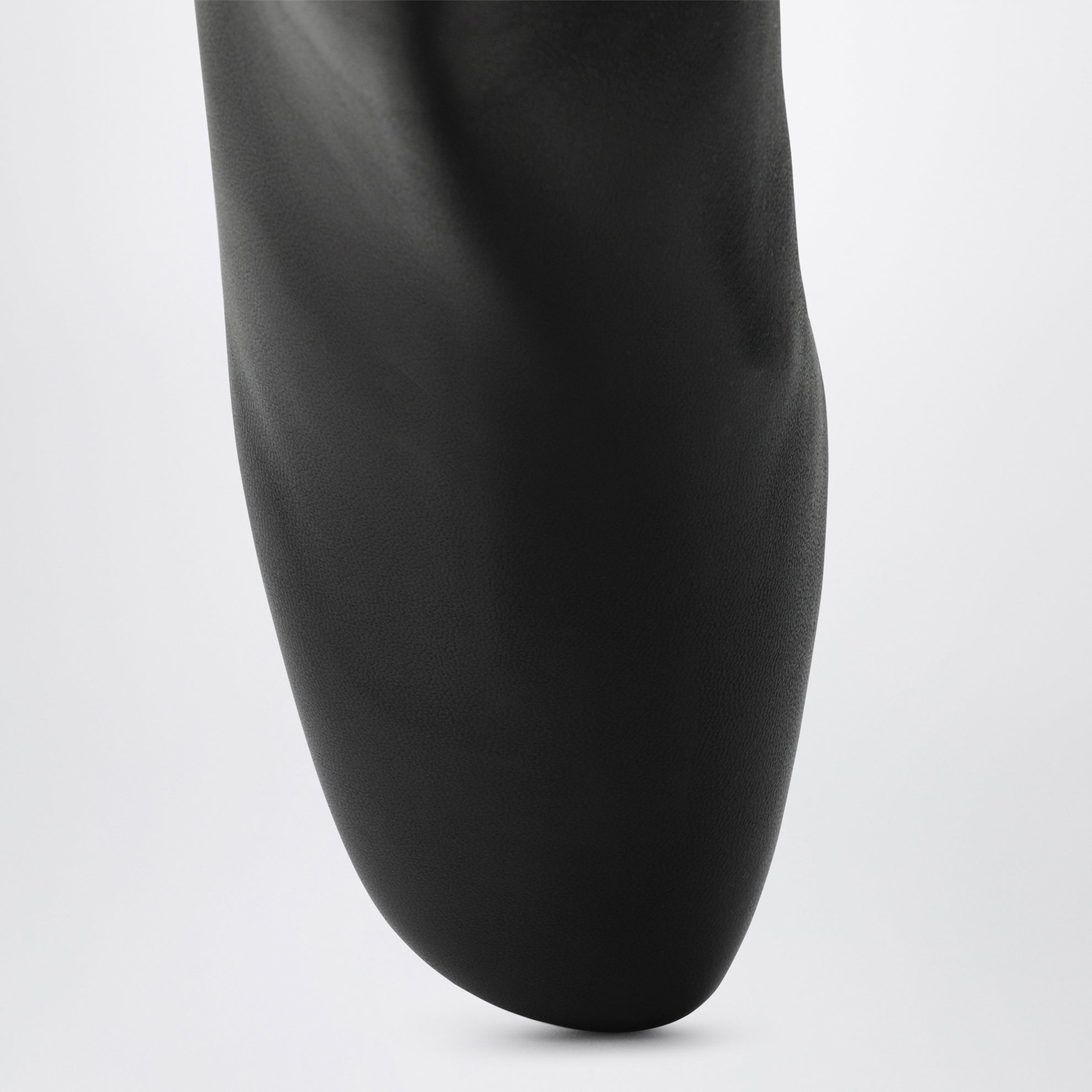Nappa leather ankle boots in black