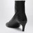 Nappa leather ankle boots in black