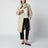 Trench oversize in cotone beige