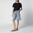 Classic T-Shirt in Black Organic Cotton Jersey