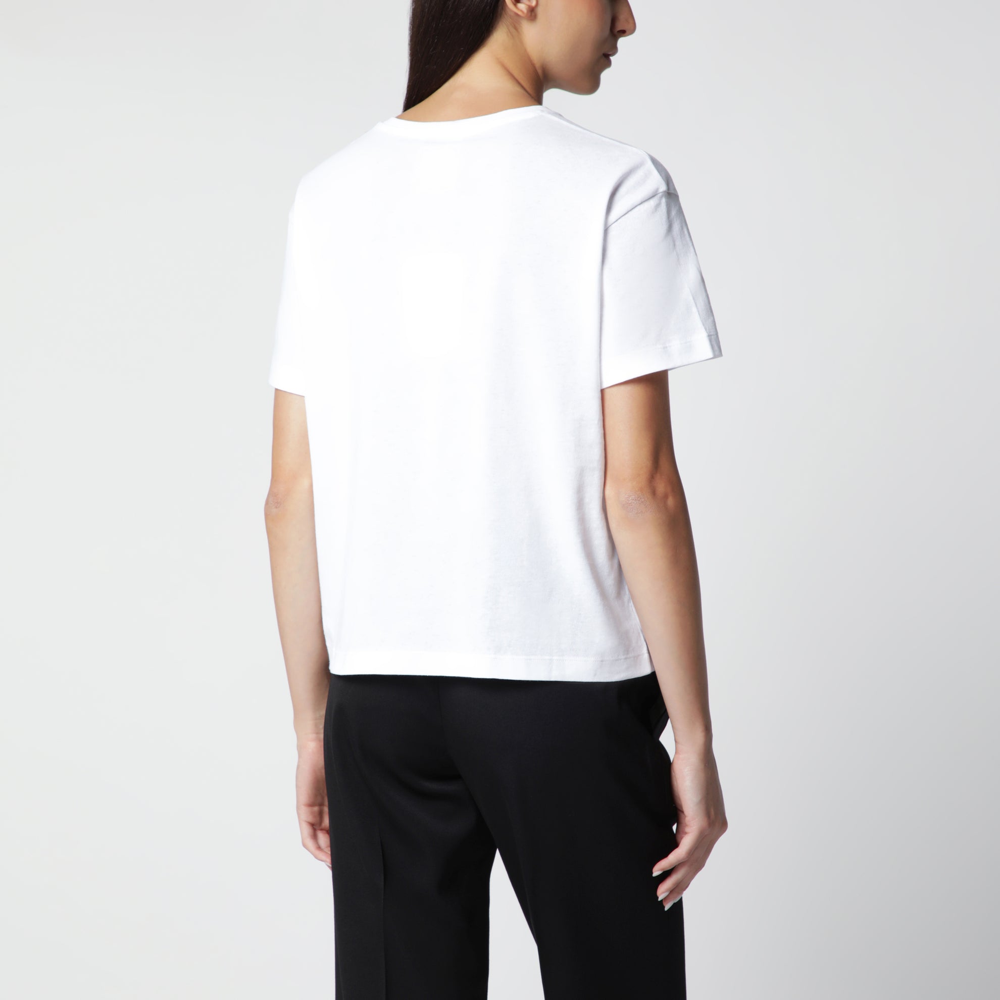 Classic T-Shirt in White Organic Cotton Jersey